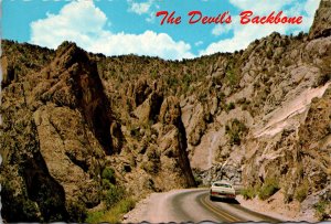 New Mexico The Devil's Backbone On Highway 90 Between Silver City and Tr...