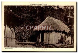 Ecuador - Malocca or box Kivaro -Carte Postale Ancienne Salesian Mission