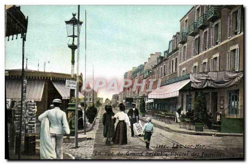 Old Postcard Luke At sea rla street of the great east the & # 39hotel Families