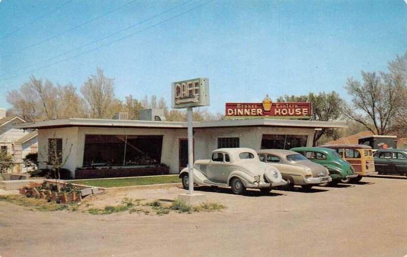 Yuma Colorado Bronze Lantern Dinner House Vintage Postcard AA65722