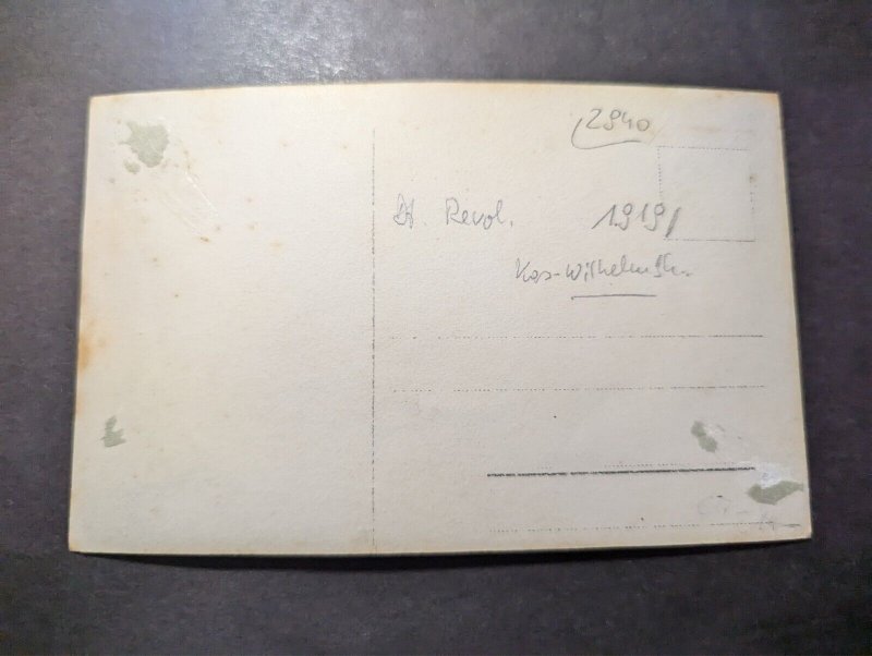 Mint 1918 Germany Postcard German Communist Revolution Related