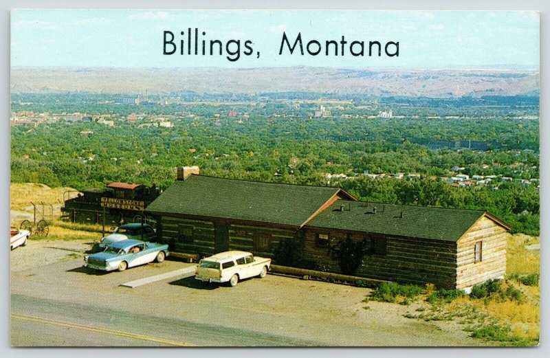 Billings MT~Yellowstone County Museum~Cannon on Left~c1956 Buick~Station Wagon 