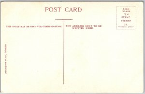 Civil Hospital Gibraltar Building Structure Mountain Scene Postcard 