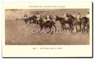 Old Postcard Collection Chestier Mrs Beatty London Degas At the Races before ...