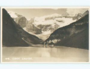 old rppc NICE VIEW Lake Louise Alberta AB W0869