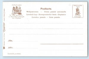 1905 Berlin Germany Tuck Oilette 9001 Postcard Kaiser Wilhelm Memorial Church