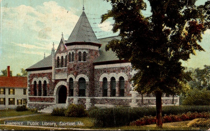 Maine Fairfield Public Library 1912