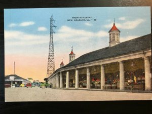 Vintage Postcard 1930-1945 French Market New Orleans Louisiana