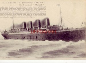 LE HAVRE - LE TRANSATLANTIQUE FRANCE Ses dimensions