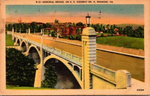 Bridges Memorial Bridge On U S Highway No 11 Roanoke Virginia 1948