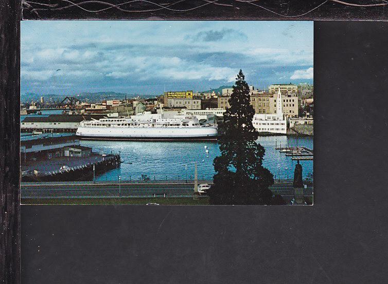 BC Toll Authority Ferry System Postcard 