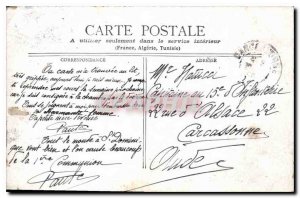 Old Postcard Paris Louvre Rue Hotel des Postes