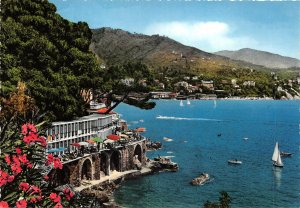 Lot 91 italy rapallo a corner of the baths of excelsior palace boat