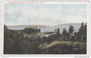 Annapolis Basin & Digby Cut , Nova Scotia , Canada , PU-1913