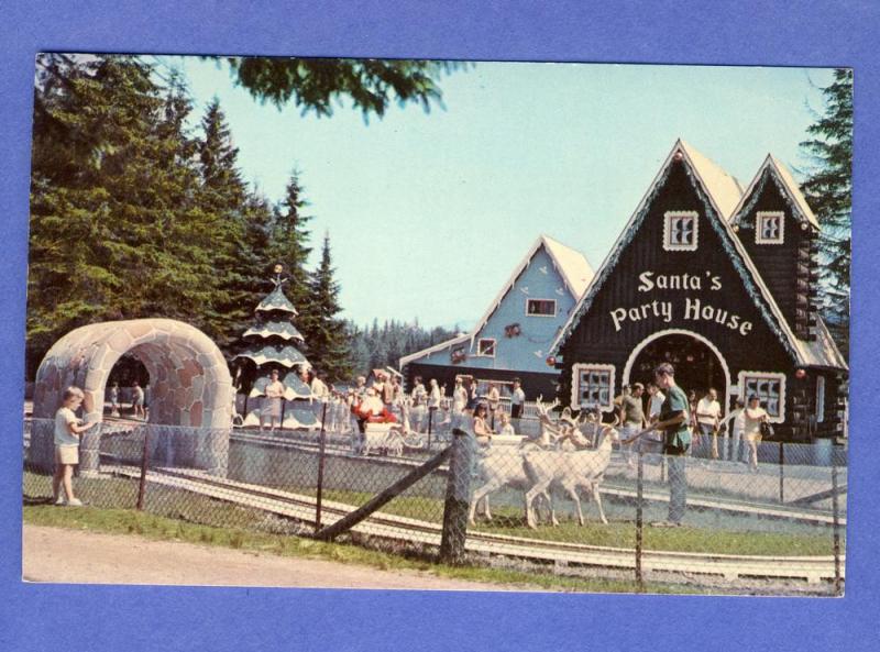 Jefferson, New Hampshire/NH Postcard, Santa's Village/House
