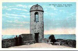 Florida St Augustine Fort Marion Old Watch Tower 1920