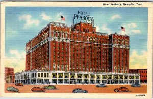 Postcard HOTEL SCENE Memphis Tennessee TN AM1822