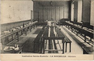 CPA Institution Ste-Eustelle-La ROCHELLE-Réfectoire (45245)