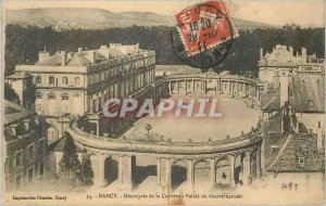 Old Postcard Nancy Hemicycle of Career Government Palace