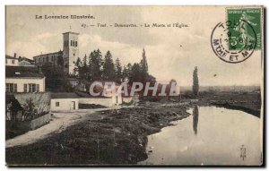 Lorraine Illustree - Toul Dommartin - The Dead and & # 39Eglise - Old Postcard