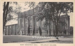 Mary Hemenway Hall at Wellesley College - Massachusetts MA