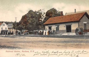 Madison New Hampshire Train Station Vintage Postcard AA29815