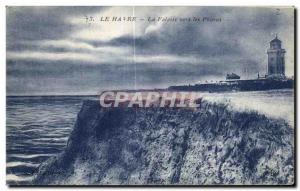 Old Postcard Le Havre La Falaise to Lighthouse Lighthouses