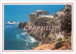Postcard Modern Sitio Nazare Portugal Lighthouse