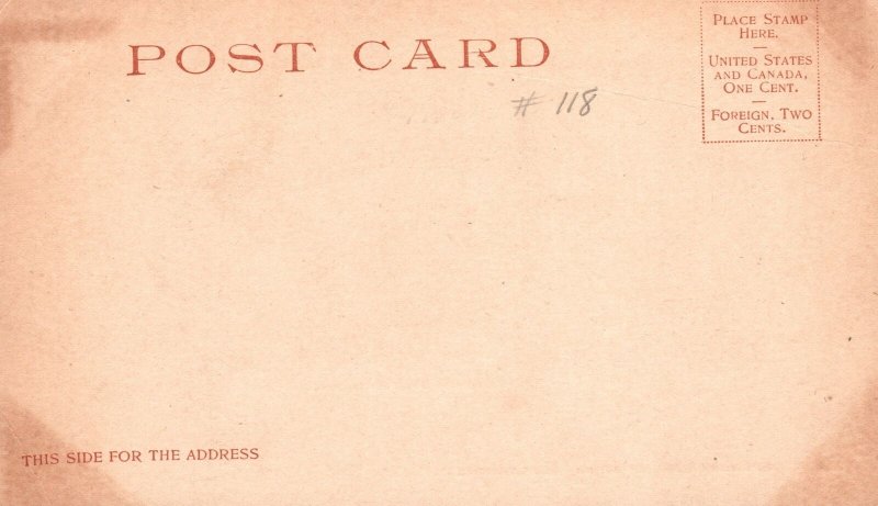 1900's Fort Sumter Charleston S.C. South Carolina Vintage Postcard