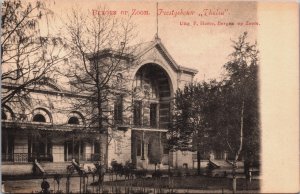 Netherlands Bergen Op Zoom Feestgebouw Thalia Vintage Postcard C091