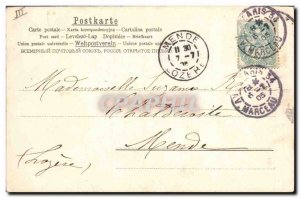 Postcard Old Pig Pig