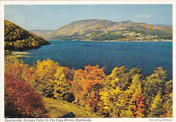 Canada Autumn colors In The Cape Breton Highlands Nova Scotia