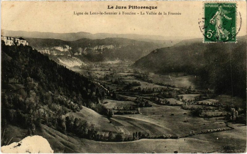 CPA Ligne de Lons le Saunier a Foncine,La Vallee de la Frasnee FRANCE (1044042)
