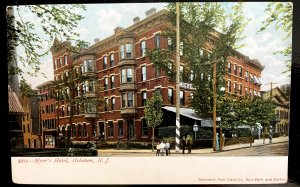 Vintage Postcard 1901-1907 Myer's Hotel, Hoboken, New Jersey (NJ)
