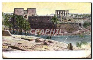 Postcard Ancient Egypt Egypt Philae Generale view