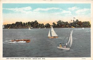 Beach From The Bay - Green Bay, Wisconsin WI