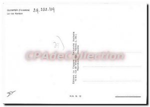 Modern Postcard Quimper Yesterday And Today On street Kron