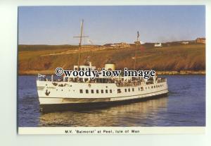 FE0112 - Excursion Ferry - Balmoral , built 1949 at Peel Isle of Man - postcard