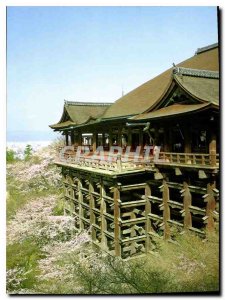Modern Postcard The main hall of Kiyomizu Temple, Kyoto