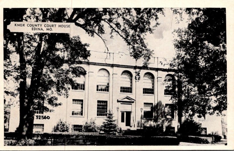 Missouri Edina Knox County Court House Dexter Press