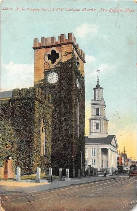 25692 MA, New Bedford, 1907, North Congregational and First Christian Churche...