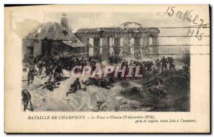 Old Postcard Battle of Champigny The lime kiln in 1870