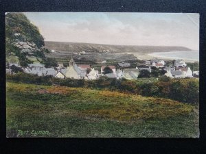 Wales Gower Peninsula PORT EYNON Village c1912 Postcard by Frith