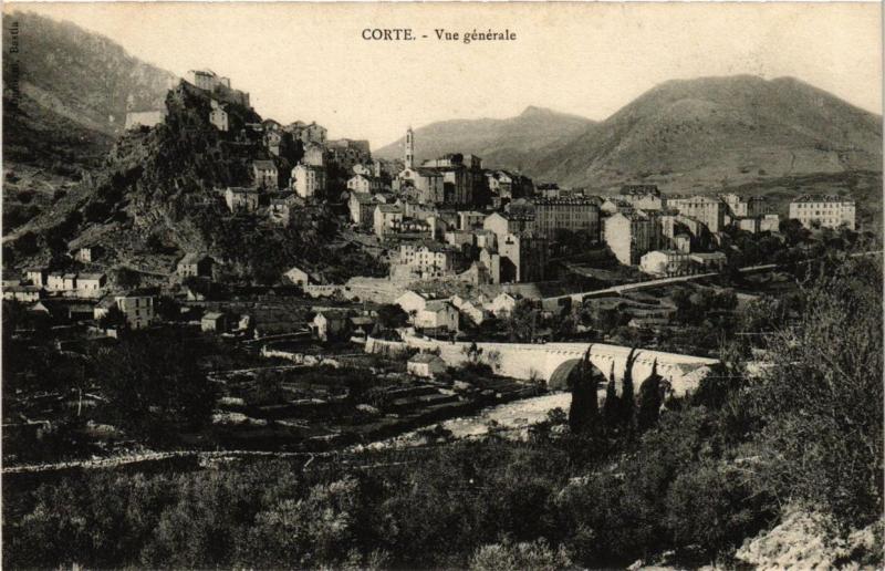 CPA CORSE Corte- Vue générale. (711625)