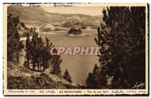 Old Postcard Bouillouses View From Lake