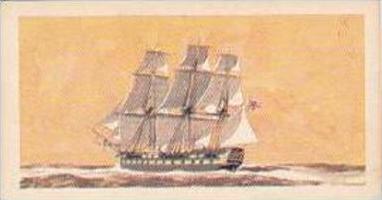 Brooke Bond Vintage Trade Card Saga Of Ships 1970 No 20 An East Indiaman