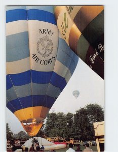 Postcard Balloons over Basingstoke, England