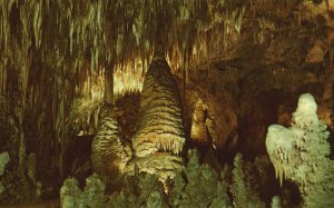 Vintage Postcard Carlsbad Caverns Temple of the Sun National Park New Mexico NM