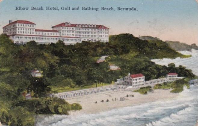 Bermuda Elbow Beach Hotel Golf and Bathing Beach 1933