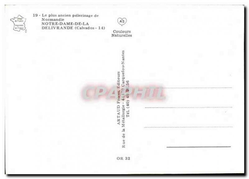 Modern Postcard Our Lady of Delivrande